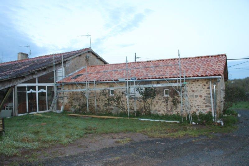 Restauration d'une ferme à Vausseroux (79)